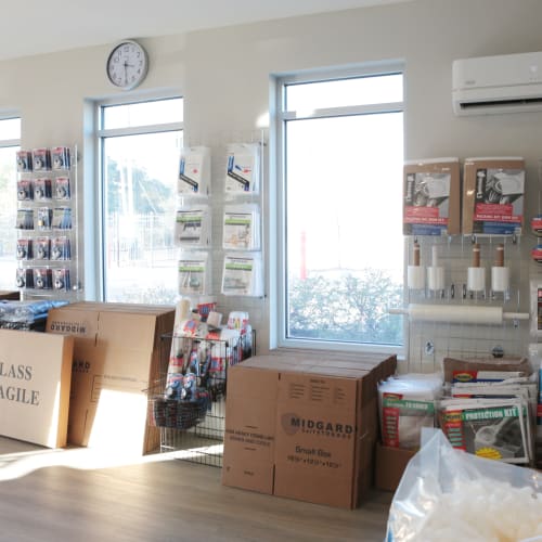 packing supplies at Midgard Self Storage
