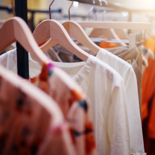 Clothes at a local shop in New London, Connecticut near Eagle Pointe Apartment Homes