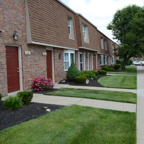 A beautifully manicured property at Northgate Meadows Apartments in Cincinnati, Ohio