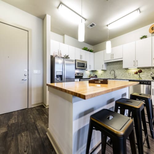 Kitchen of Marq Uptown in Austin, Texas