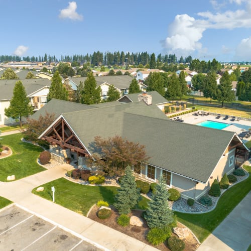 Aerial view of Coast Property Management in Everett, Washington