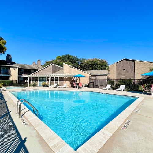 Community amenities at The Abbey at Willowbrook in Houston, Texas