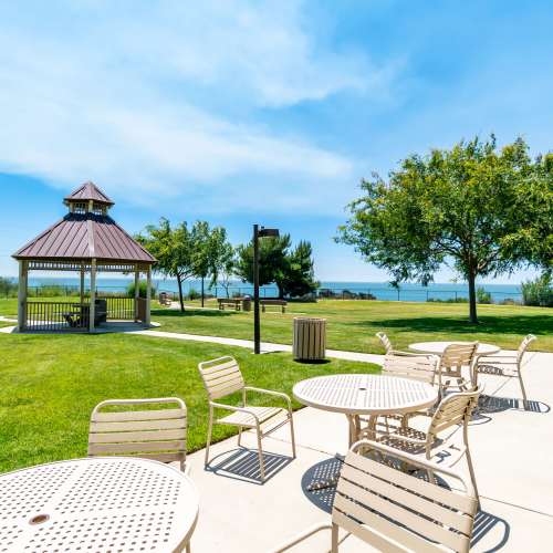 gazebo at San Onofre III in San Clemente, California