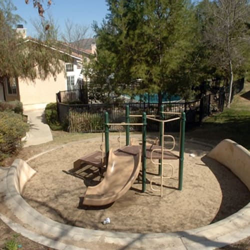 the playground at River Place in Lakeside, California