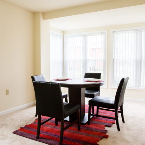 Dining room at Carpenter Park in Patuxent River, Maryland