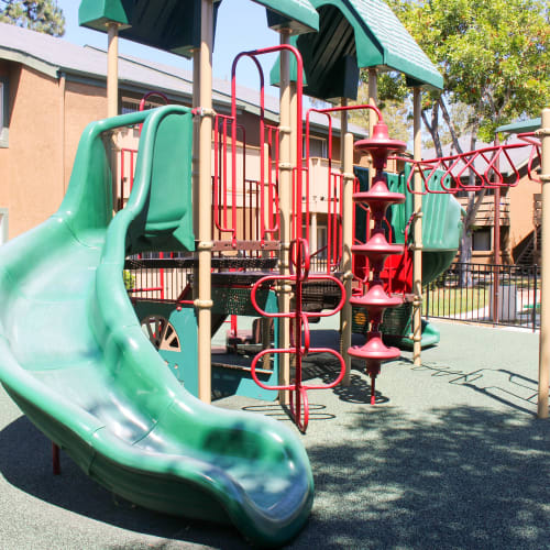 the playground at Terrace View Villas in San Diego, California