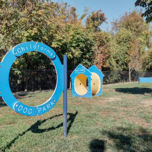 Dog park near Orchard Meadows Apartment Homes in Ellicott City, Maryland