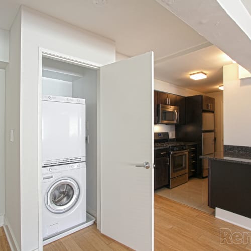 In-unit washer & dryer at Adams View in Washington, District of Columbia