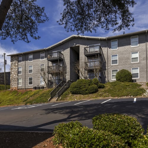 View of our apartments at HighPointe Apartments in Birmingham, Alabama