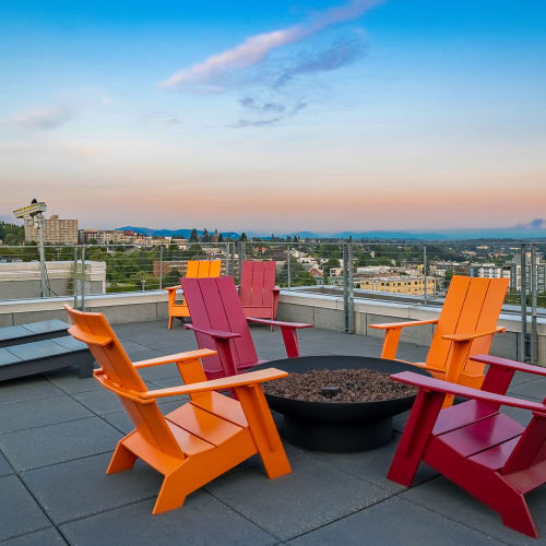 Rooftop lounge at Anthem on 12th in Seattle, Washington
