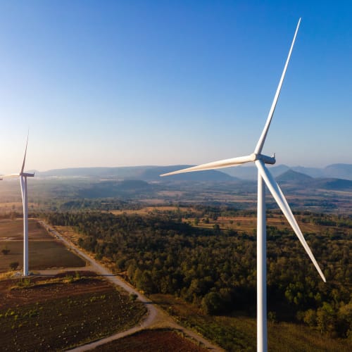 Wind power at Solaire 1150 Ripley in Silver Spring, Maryland