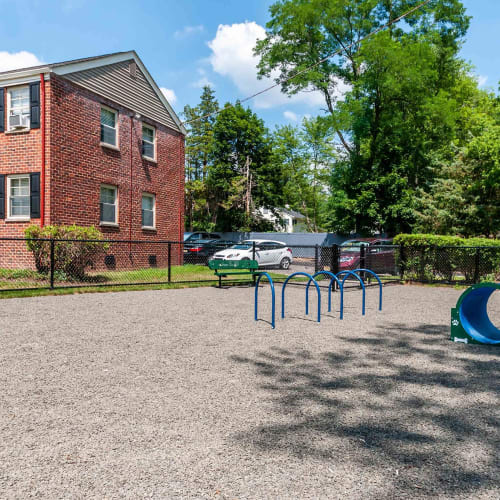 Dog park at Haven New Providence, New Providence, New Jersey