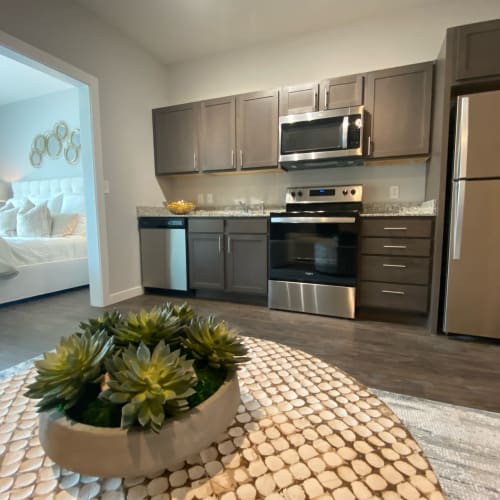 Beautiful kitchen at Landmark Apartments Phase II in Little Rock, Arkansas