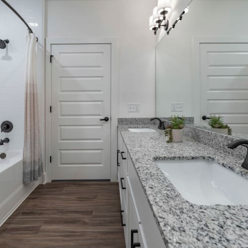 Master bathrooms at The Atwater at Nocatee in Ponte Vedra, Florida
