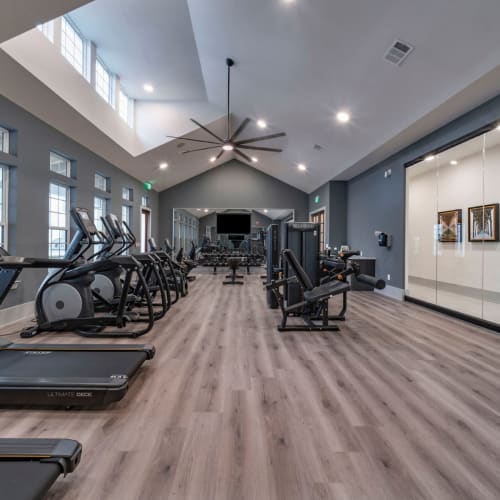Enjoy the modern Gym facility at The Atwater at Nocatee in Ponte Vedra, Florida