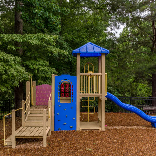 Cool playground at Gregory Lane Apartments in Acworth, Georgia