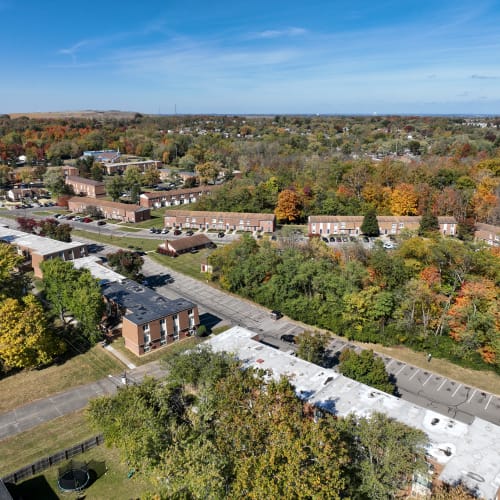 Aerial photo of at Northgate Meadows Apartments in Cincinnati, Ohio
