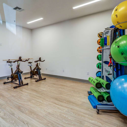 Fitness Room at Mosby Bridge Street in Huntsville, Alabama
