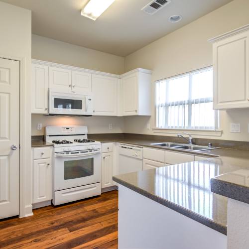 kitchen at Del Mar II in Oceanside, California
