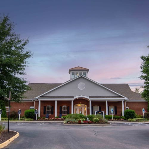 Leasing center at River Forest in Chester, Virginia