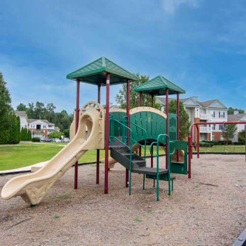 Playground for kids at River Forest in Chester, Virginia