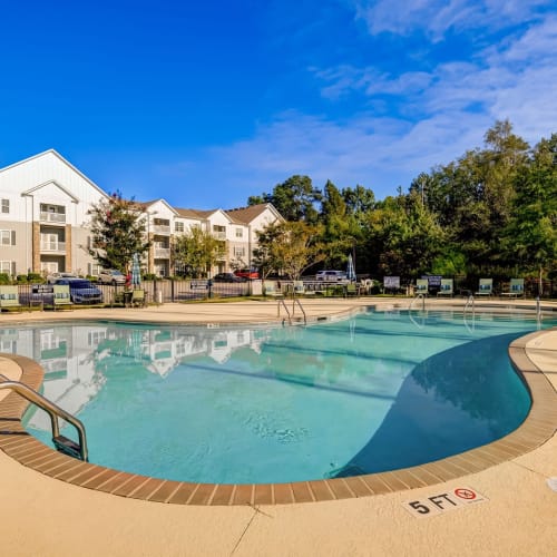 Resident clubhouse at Creekside at Greenlawn Apartment Homes in Columbia, South Carolina