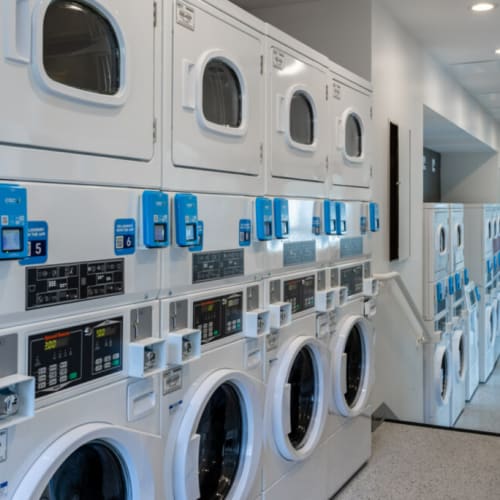 Community laundry at Sullivan's Ridge in Portland, Oregon