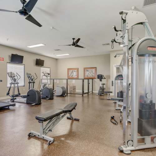 fitness center at San Onofre I in San Clemente, California