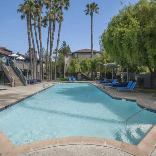 Pool at Sharps & Flats Apartment Homes in Davis, California
