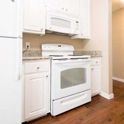 Kitchen at The Meridian Apartment Homes in Walnut Creek, California