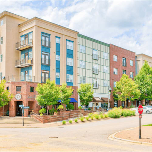 Exterior of The Lofts At Reynolds Village in Asheville, North Carolina