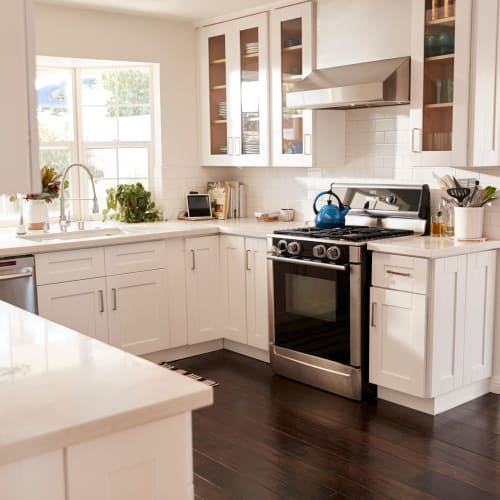 Natural light in the kitchen at Housing Hilltop in Tacoma, Washington