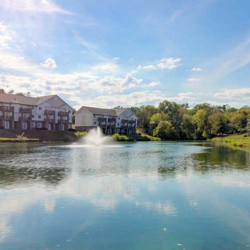 Pond at Hickory Lake in Antioch, Tennessee