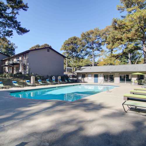 Swimming pool at The Estuary in Atlanta, Georgia