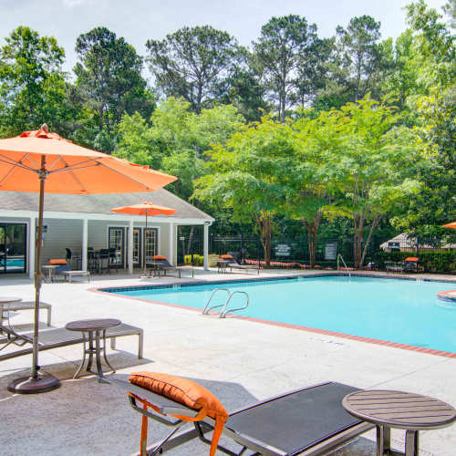 Swimming pool at Place at Midway in Douglasville, Georgia