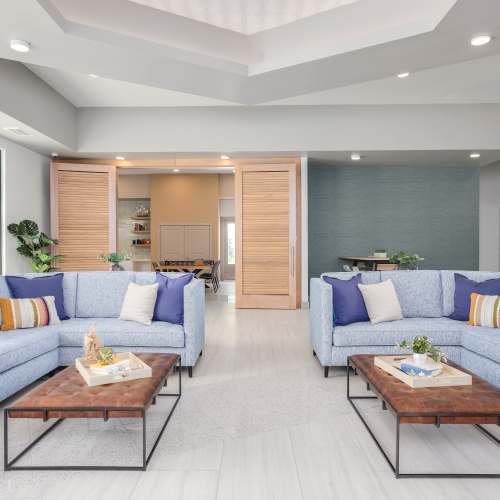 Lounge at The Residences at Enso in Jacksonville, Florida