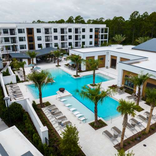 Our complex and luxurious pool at The Residences at Enso in Jacksonville, Florida