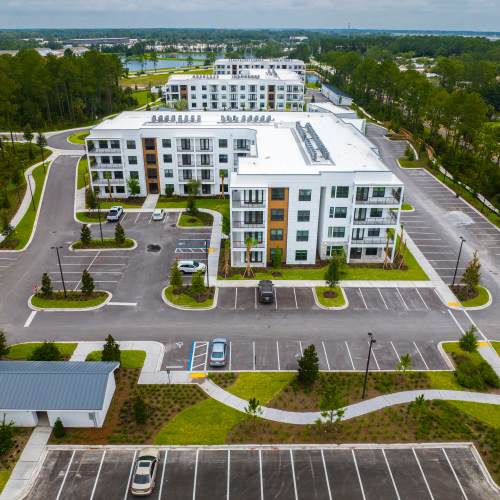 Aerial view of our complex at The Residences at Enso in Jacksonville, Florida