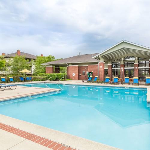 Community pool at Woodlake in Gurnee, Illinois