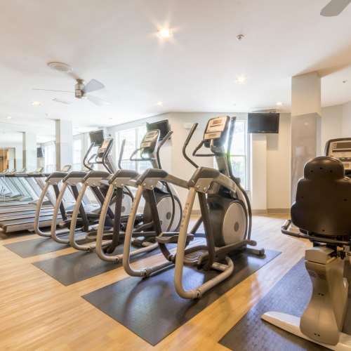 Stay fit at Block Lofts in Atlanta, Georgia