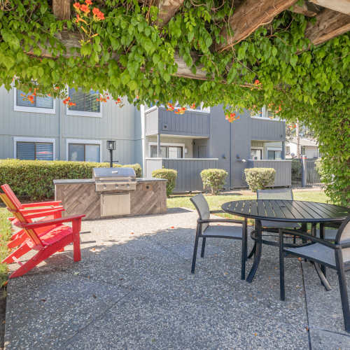 Courtyard  at Ellington Apartments in Davis, California