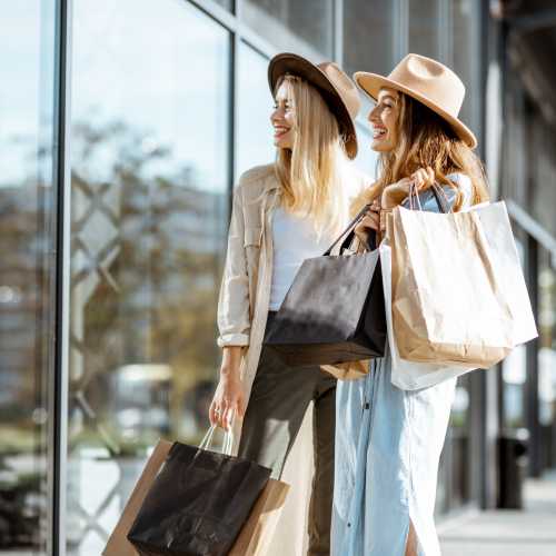 Residents shopping near Zinc 1501 in Sacramento, California