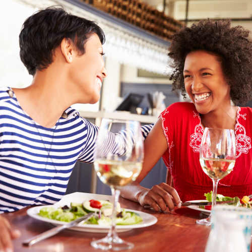 Resident eating and drink in bar near Crossings At NoDa in Charlotte, North Carolina