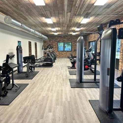 Fitness Center at River Club in Evansville, Indiana