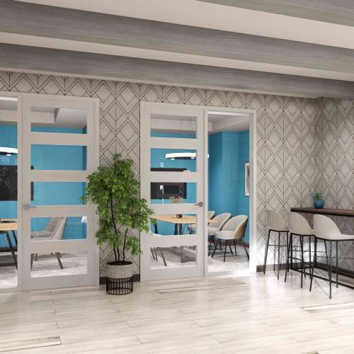 Business center at Grande Pointe in Orlando, Florida