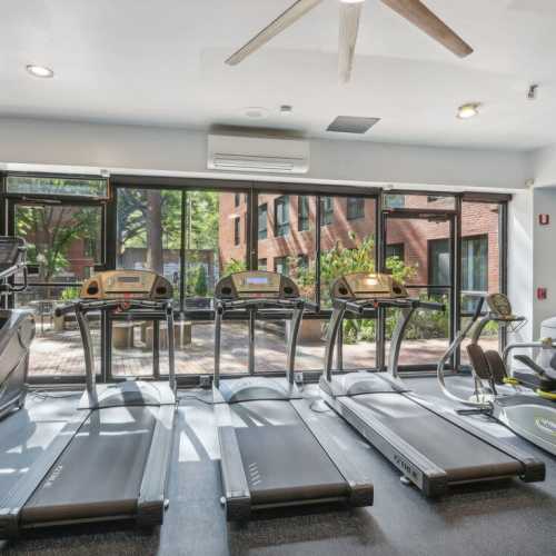 Luxurious amenities at Christopher Columbus Plaza in Boston, Massachusetts