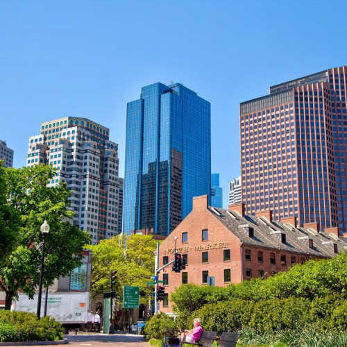 Convenient access at Christopher Columbus Plaza in Boston, Massachusetts