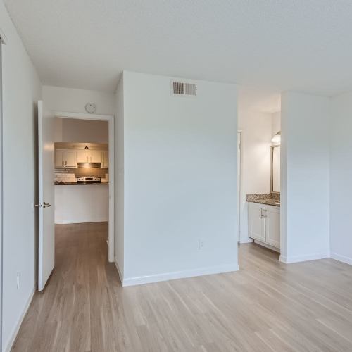 Home with wood-style flooring at Cascades at the Hammocks in Miami, Florida