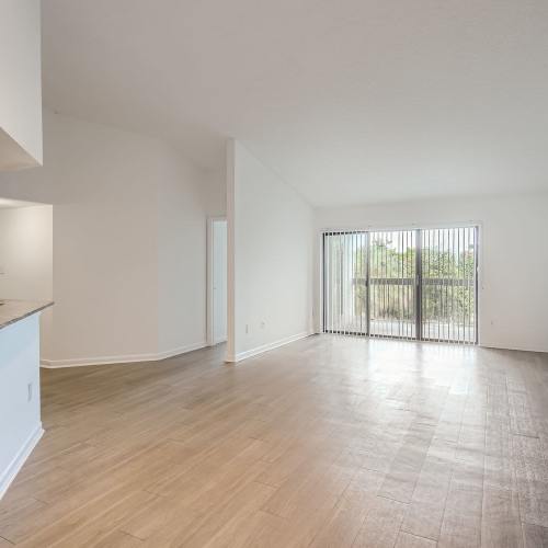 Spacious living are in a home at Cascades at the Hammocks in Miami, Florida