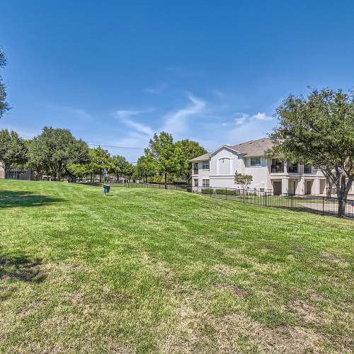 Grass area at Wildwood Creek in Grapevine, Texas